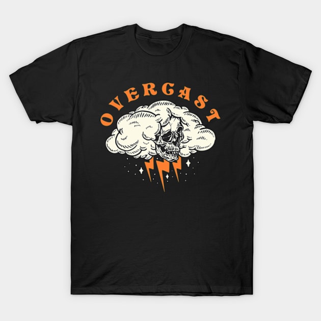 rock skull terror - overcast T-Shirt by Rock Skull Terror